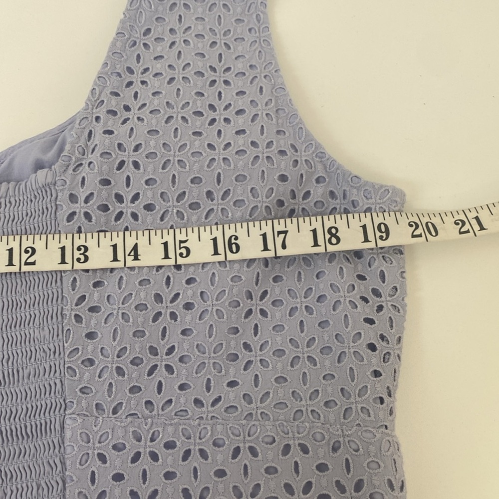 J. Crew Eyelet Midi Dress Cotton 16T - Picture 7 of 12